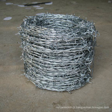 Galvanisé Double Twist Barbed Wire